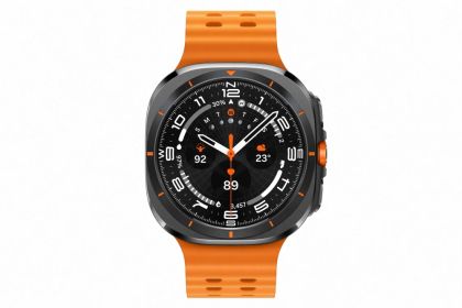 Часовник Samsung L705 Galaxy Watch Ultra, 47mm, LTE Orange Band, Titanium Gray