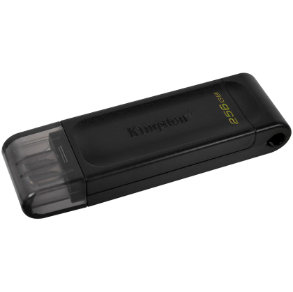 Kingston 256GB USB-C 3.2 Gen 1 DataTraveler 70, EAN: 740617331233