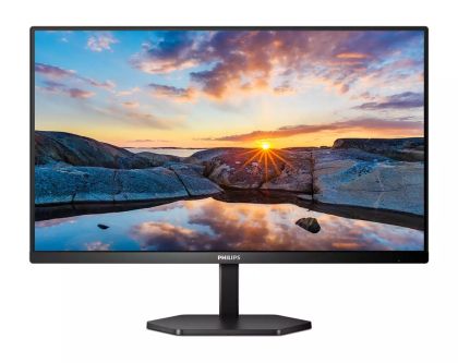 Монитор Philips 24E1N3300A, 23.8" IPS WLED, 1920x1080@75Hz, 4ms GtG, 1ms MPRT, 300cd/m2, 1000:1, Mega Infinity DCR, FreeSync, FlickerFree, Low Blue Mode, 3Wx2, Tilt, HDMI, USB hub