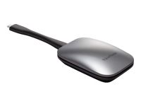 Butonul de prezentare wireless VIEWSONIC VB-WPS-001 funcționează cu vCastReceiver USB tip C 2.4G/5G Dual Band Gri/Negru