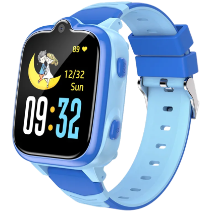 Blackview Z10, Kids Smart Watch, Blue, 1.83 inch IP67 Waterproof GPS Tracker 4G Video Calling, Location tracking, GPS+LBS+WiFi, SIM Card Slot, 4G Nano SIM, 680mAh Battery, Up to 2 Days of Standby, Magnetic Charging, 1GB RAM+8GB ROM, SOS Call button