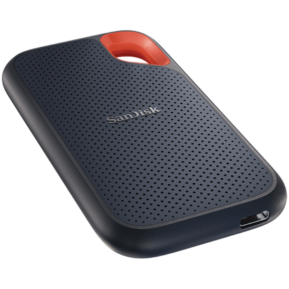 SanDisk Extreme 2TB Portable SSD - up to 1050MB/s Read and 1000MB/s Write Speeds, USB 3.2 Gen 2, 2-meter drop protection and IP55 resistance, EAN: 619659184674