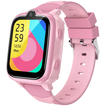 Blackview Z10, Kids Smart Watch, Pink, 1.83 inch IP67 Waterproof GPS Tracker 4G Video Calling, Location tracking, GPS+LBS+WiFi, SIM Card Slot, 4G Nano SIM, 680mAh Battery, Up to 2 Days of Standby, Magnetic Charging, 1GB RAM+8GB ROM, SOS Call button