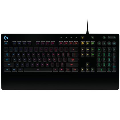 LOGITECH G213 Prodigy Corded RGB Gaming Keyboard - BLACK - US INT'L - USB