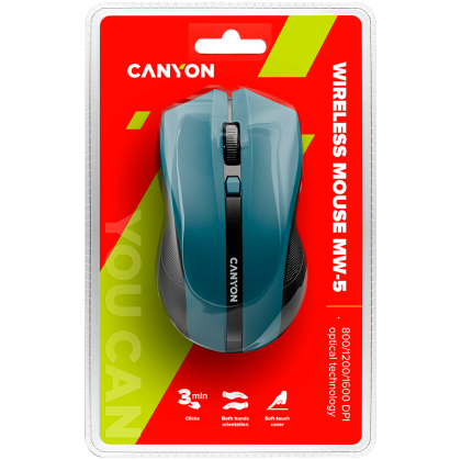 CANYON mouse MW-5 Wireless Blue