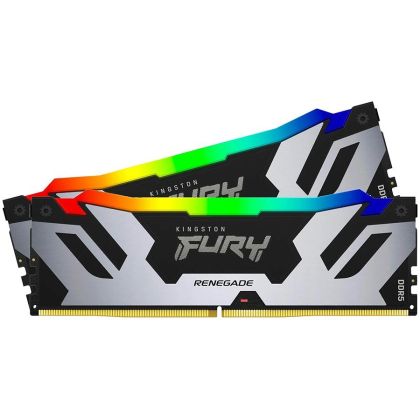 Kingston 96GB 6000MT/s DDR5 CL32 DIMM (Kit of 2) FURY Renegade RGB XMP, EAN: 740617338737