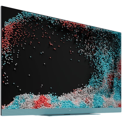 WE. SEE By Loewe TV 55'', Streaming TV, 4K Ult, LED HDR, Integrated soundbar, Aqua Blue