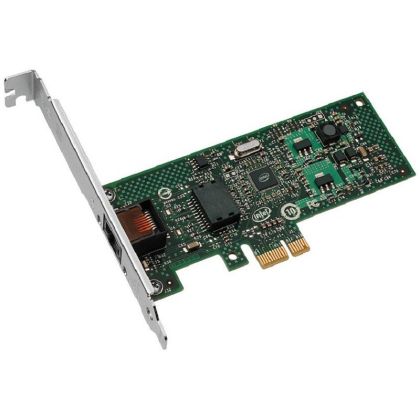 Intel Gigabit CT Desktop Adapter, 1GB CT port, Ethernet, 10/100/1000Base-T, PCI-E v1.1x2.5  (Low Profile and Full Height brackets included)