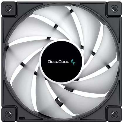 DEEPCOOL FC120, ARGB 120 mm fan, Addressable RGB LED, Hydro Bearing, Black, R-FC120-BAMN1-G-1