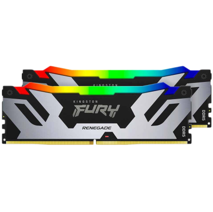 Kington DRAM  32GB 8000MT/s DDR5 CL38 DIMM (Kit of 2) FURY Renegade RGB XMP