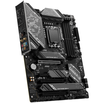 MSI Z790 GAMING PLUS WIFI , LGA 1700, 4xDDR5, Dual Channel DDR5 up to 7200+(OC)MHz, 3x PCIe x16 slot, 4x M.2 slots, 1x USB 3.2 Gen 2x2 (Type-C), 3x USB 3.2, 4x USB 2.0, 1x HDMI, 1x DP, 4x EZ Debug LED, 2.5G LAN, 7.1 Audio, ATX, 3Y