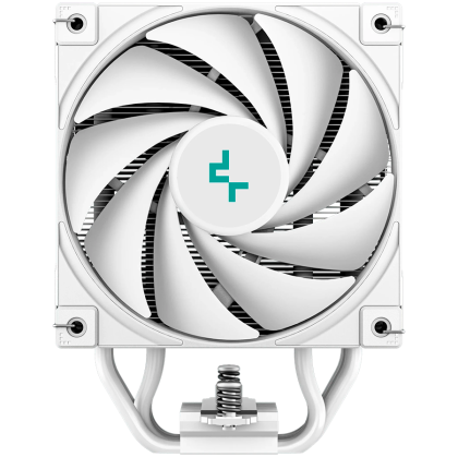 DeepCool AK500S Digital WH, CPU Air Cooler, 1x120mm FK120 PWM FDB Fan, ARGB, Digital Display, White, TDP 240W, 5 Heatpipes, Fluid Dynamic Bearing, LGA1700/1200/1151/1150/1155, AMD AM5/AM4,125×96×160 mm(L×W×H), 3Y, R-AK500S-WHADMN-G