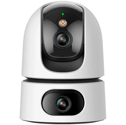 Imou Ranger Dual 6MP, Wi-Fi IP camera, 1/2.8" progressive CMOS, H.265/H.264, 3.6mm lens, 0 to 355° Pan, field of view 84°, IR up to 15m, Micro SD up to 256GB, built-in Mic & Speaker, Human/Pet Detection, Smart tracking, Abnormal Sound Alarm.