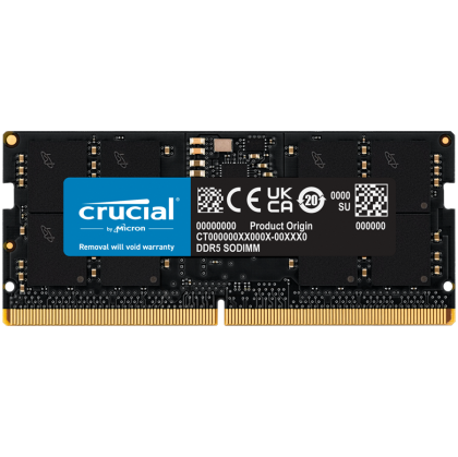 Crucial 32 GB DDR5-5600 SODIMM CL46 (16 Gbit), EAN: 649528929952