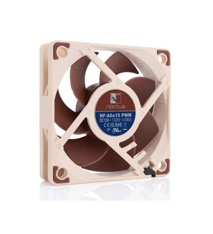 Noctua Fan 60x60x15mm PWM 550-3500rpm NF-A6x15 PWM