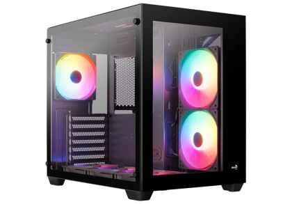 AeroCool Case ATX - Dryft-G-BK-v1 - RGB