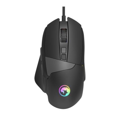 Marvo Геймърска мишка Gaming Mouse M411 RGB - 12800dpi, programmable, 1000Hz