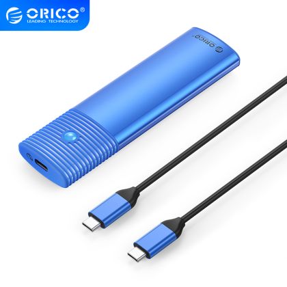 Orico външна кутия за диск Storage - Case - M.2 NVMe M/B key 10 Gbps Blue - PWM2-G2