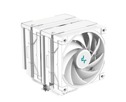 DeepCool охладител CPU Cooler AK620 WH - Dual-Tower, White - LGA1700/AM5