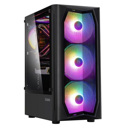 Zalman bilgisayar kasası Kasa ATX - N4 - RGB, Temperli Cam