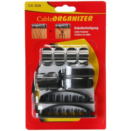 Set de suporturi de cablu Makki KIT Organizator de cabluri - MAKKI-CLAMPS-S1