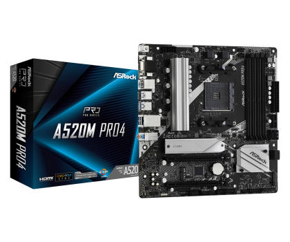 ASROCK A520M PRO4 /AM4