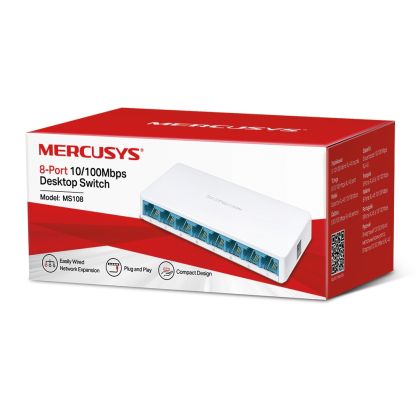 SWITCH MERCUSYS 108 8P 100MBS