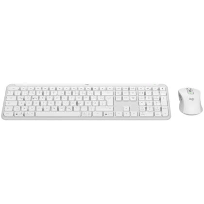 LOGITECH Signature Slim Combo MK950 - OFF WHITE - US INT'L - 2.4GHZ/BT - INTNL-973