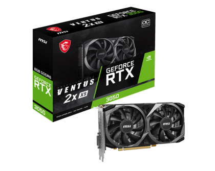 MSI RTX3050 VENTUS 2X XS 8G OC