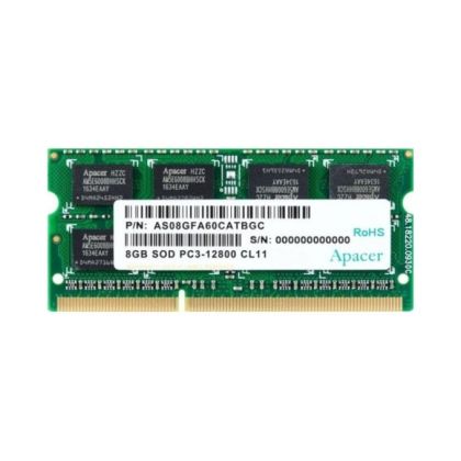 Apacer RAM 8GB DDR3 SODIMM 512x8 1600MHz - AS08GFA60CATBGC