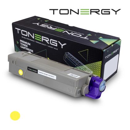 Tonergy съвместима Тонер Касета Compatible Toner Cartridge OKI 44315301 Yellow, 6k