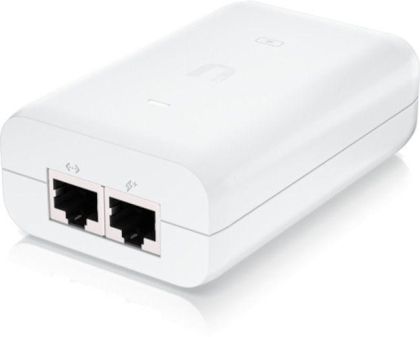 PoE инжектор Ubiquiti U-POE-AT, Gigabit PoE, 802.3at, 30W