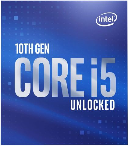CPU Intel Comet Lake-S Core I5-10600K 6 cores 4.1Ghz (Up to 4.80Ghz) 12MB, 125W LGA1200, BOX