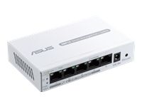 ASUS EBP15 5-Port GbE smart managed PoE+ switch 4 PoE+ ports 60W Supports PoE priority setting