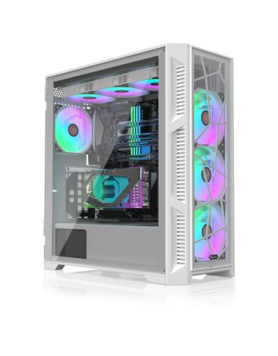 Raijintek кутия Case EATX - PONOS ULTRA WHITE TG4