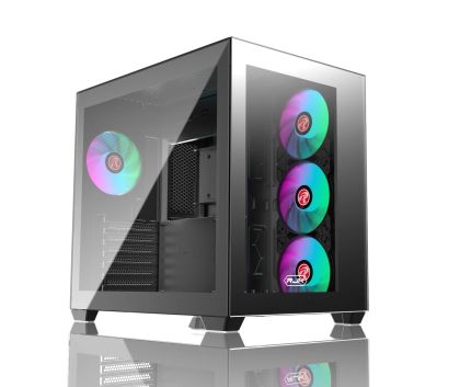 Raijintek кутия Case ATX - PAEAN C7 BLACK TG4