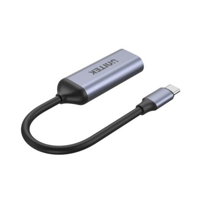 Unitek Адаптер Adapter USB-C M / HDMI 2.1 F - 8K, 120Hz, Aluminium - V1416B