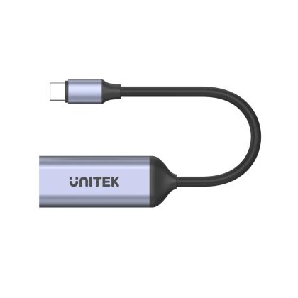 Unitek Адаптер Adapter USB-C M / HDMI 2.1 F - 8K, 120Hz, Aluminium - V1416B