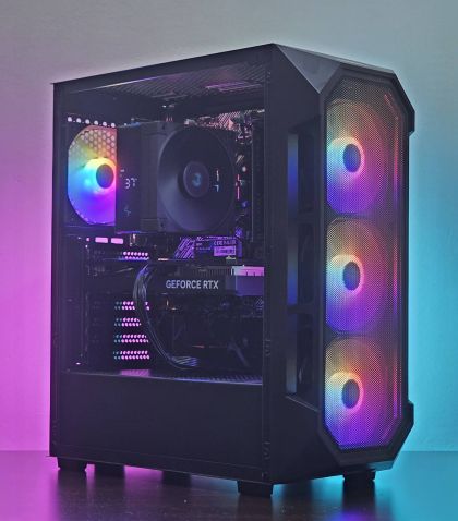 Ryzen 5 5500 / RX 6600 / NVMe 512GB / 16GB - DarkReaper R04 Gaming PC