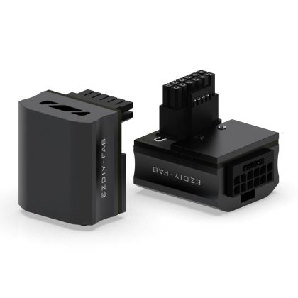 EZDIY-FAB 12VHPWR 600W GPU Power Adapter - STD 90° Black