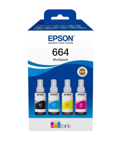 Консуматив Epson 664 EcoTank 4-colour multipack