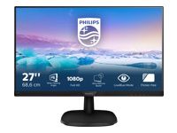 Philips 27 LED IPS, Full HD, VGA, DVI, HDMI, Black