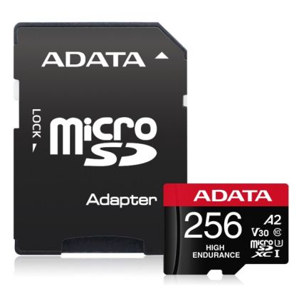 Памет ADATA 256GB MicroSDXC UHS-I U3 V30S High (with adapter)