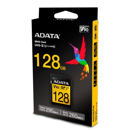 Памет ADATA 128GB SDXC UHS-II U3 CLASS 10