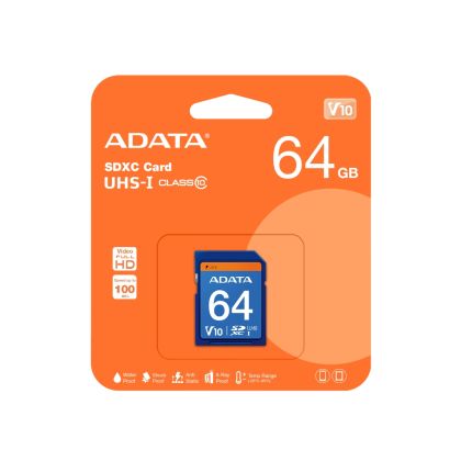 Памет ADATA 64GB SDXC UHS-I CLASS 10