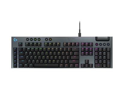 Клавиатура Logitech G915 X Low Profile Wired Gaming Keyboard - BLACK - US INT`L - EMEA28i-935