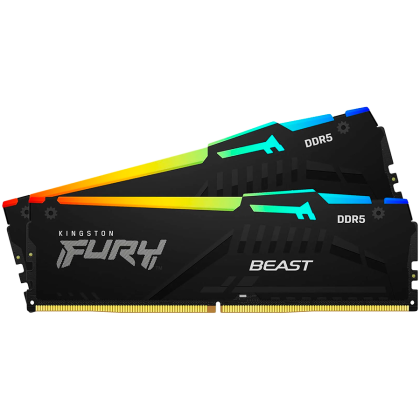 Kingston 64GB 6400MT/s DDR5 CL32 DIMM (Kit of 2) FURY Beast Black EXPO