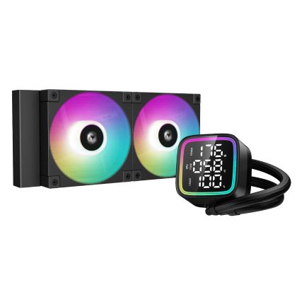 DeepCool Water Cooling LD240 - LCD Screen, A-RGB