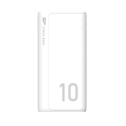 Външна батерия Silicon Power GP15 10000 mAh, Бяла