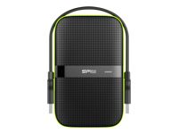 SILICON POWER External HDD Armor A60 2.5inch 1TB USB 3.0 IPX4 Black